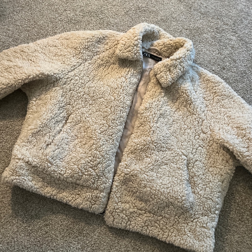 zara Teddy coat/jacket